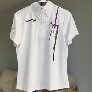 Jamie Sadock Golf Shirt Size M